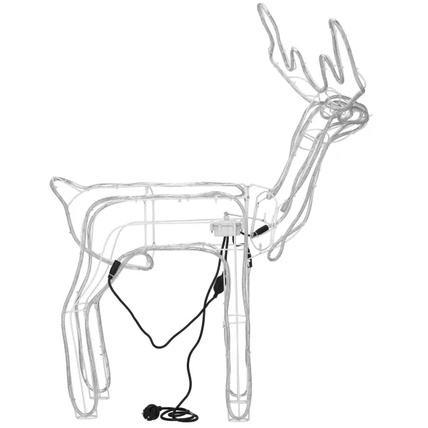 Christmas decoration, reindeer, Springos CL1227 288 Led