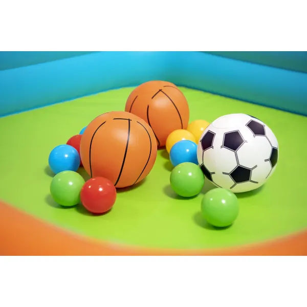 Бассейн с мячиками Bestway Kick N'Swish 120 x 107 x 84 cm