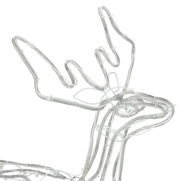 Christmas decoration, reindeer, Springos CL1227 288 Led