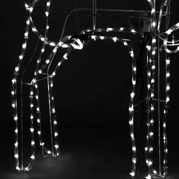 Christmas decoration, reindeer, Springos CL1227 288 Led