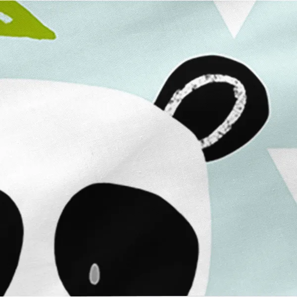 Peitto täytteellä HappyFriday Moshi Moshi Panda Garden Blue Sininen 42 x 20 x 50 cm