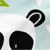Dygsniuota patalynė su užtrauktuku HappyFriday Moshi Moshi Panda Garden Blue Mėlyna 42 x 20 x 50 cm