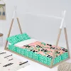 Quilted Zipper Bedding HappyFriday Moshi Moshi Panda Garden Pink 105 x 200 cm