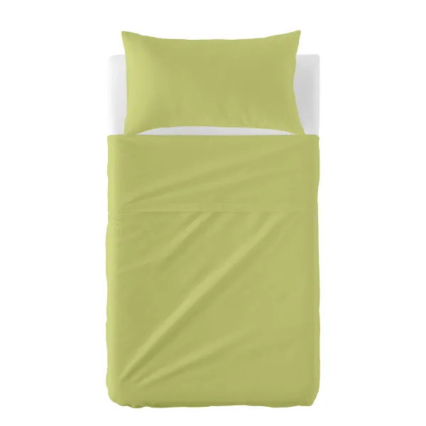 Cot Bedding Set HappyFriday BASIC KIDS Green