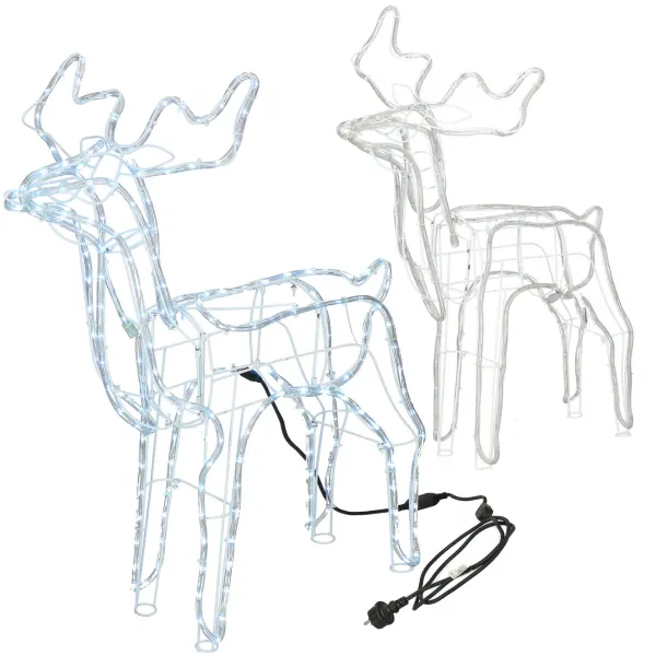 Christmas reindeer Springos CL1217, 216 LED