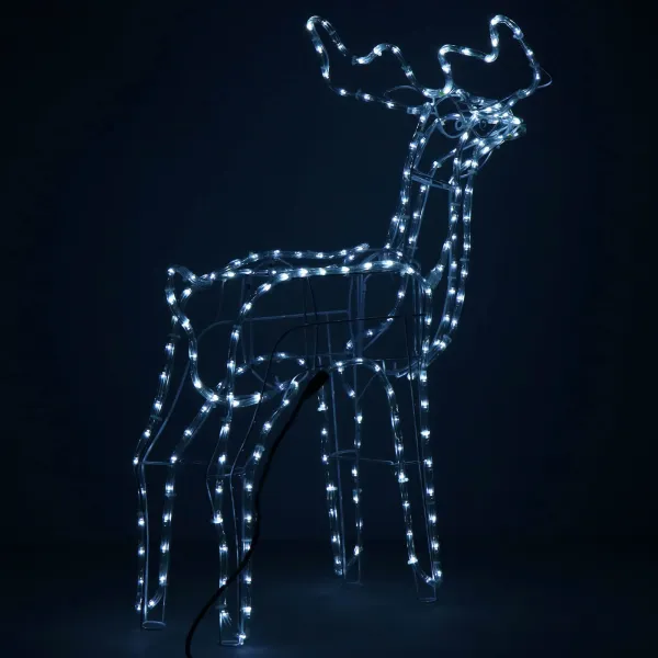 Christmas reindeer Springos CL1217, 216 LED