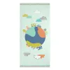 Kylpypyyhe HappyFriday Moshi Moshi Holidays Monivärinen 70 x 150 cm