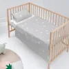Segas Pārvalks Bez Pildījuma HappyFriday Basic Kids Little star Pelēks Bērnu gultiņa 2 Daudzums