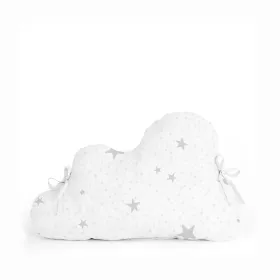 Cot protector HappyFriday Basic Kids Little star  Grey 60 x 40 cm