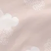Мешок Nordic без наполнения HappyFriday Basic Kids Clouds Розовый 90 x 200 cm