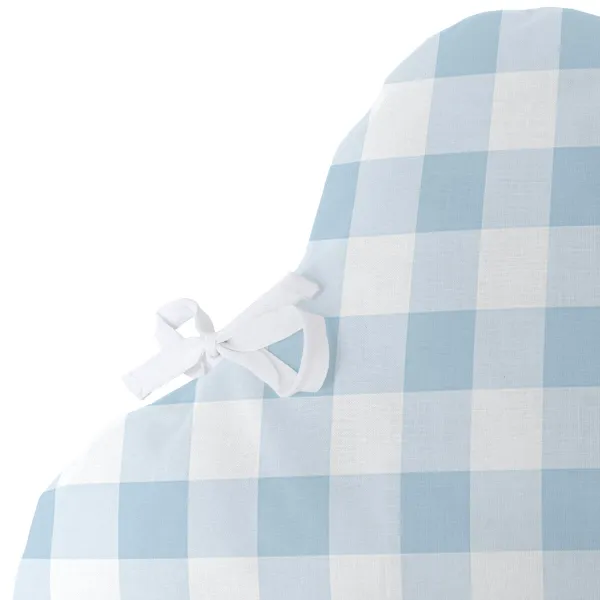 Mazuļa gultas aizsargs HappyFriday Basic Kids Vichy Zils 60 x 40 cm
