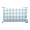 Cot Bedding Set HappyFriday Basic Kids Vichy Blue