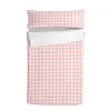 Мешок Nordic без наполнения HappyFriday Basic Kids Vichy Розовый 105 x 200 cm