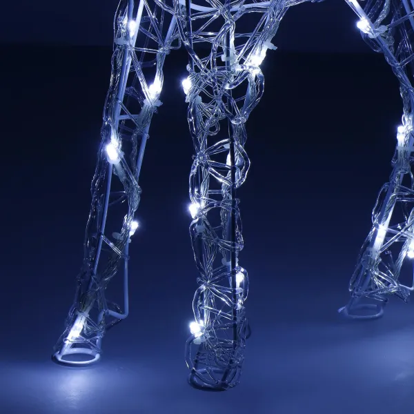 Christmas Decoration LED Reindeer Springos CL4122 100 LED, warm white