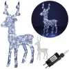 Jõulukaunistus LED põhjapõder Springos CL4122 100 LED, soe valge