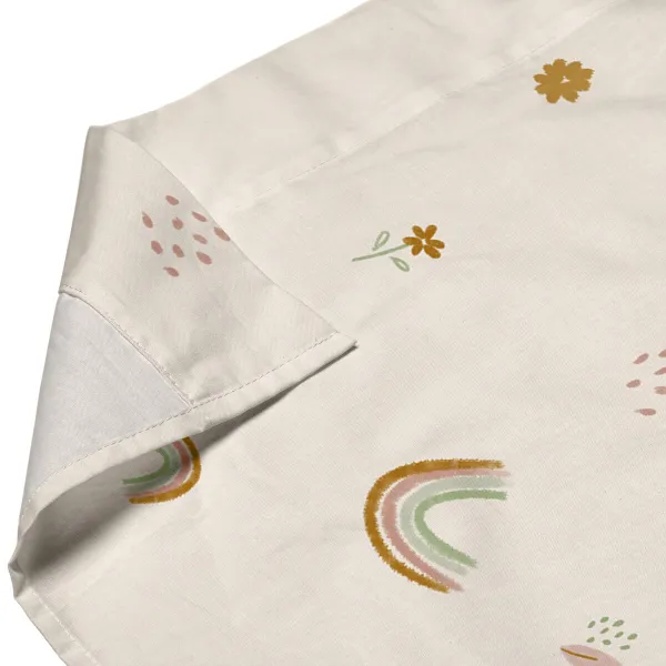 Cot Bedding Set HappyFriday HF Mini Iris Multicolour Baby Crib