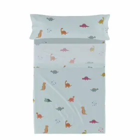 Cot Bedding Set HappyFriday HF Mini Dinosaur Multicolour Baby Crib