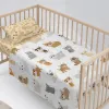 Cot Bedding Set HappyFriday Mr Fox Cats Multicolour Baby Crib