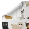 Cot Bedding Set HappyFriday Mr Fox Cats Multicolour Baby Crib
