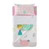 Cot Bedding Set HappyFriday Mr Fox Pumpkin Multicolour Baby Crib