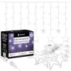 Christmas Led garland stars Springos CL4009 92 kpl.