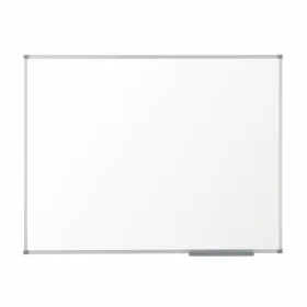 Magnetinė lenta Nobo Basic 90 x 60 cm Balta Sidabras Aliuminis Plienas