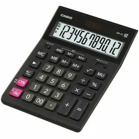 Calculator Casio GR-12 Black Plastic