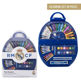 Drawing Set Real Madrid C.F. 41 x 58 x 3 cm 50 Pieces