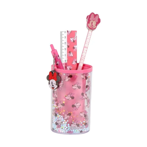 Toimistotarvikesetti Minnie Mouse Monivärinen 4 Kappaletta