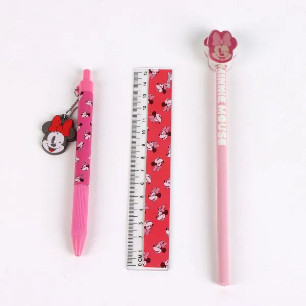Set de Papetărie Minnie Mouse Spalvotas 4 Dalys