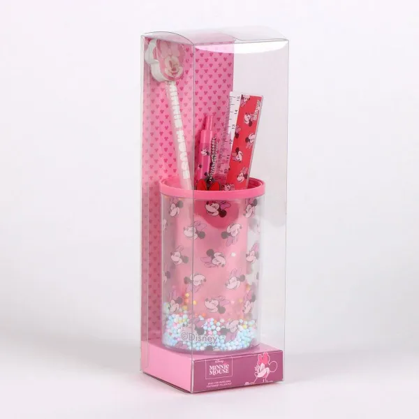 Set de Papetărie Minnie Mouse Spalvotas 4 Dalys