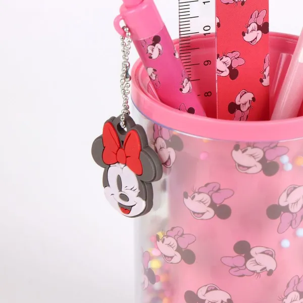 Kancelejas Komplekts Minnie Mouse Daudzkrāsains 4 Daudzums