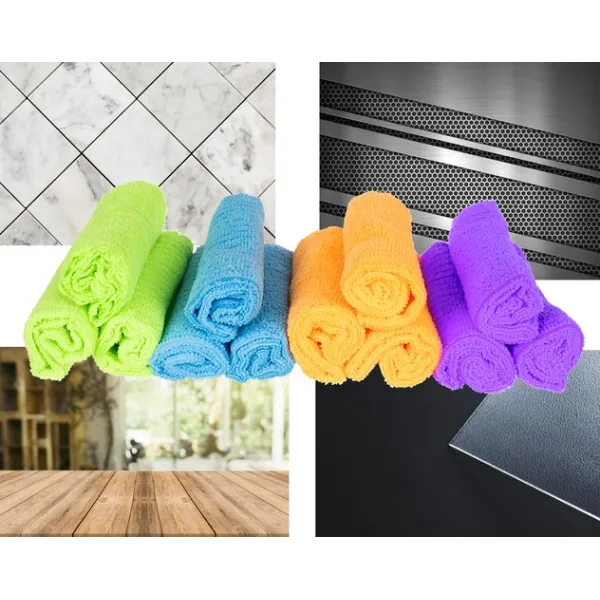 Microfiber cloths - set of 12