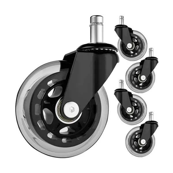 Office chair wheels - 5 pcs Malatec 22077