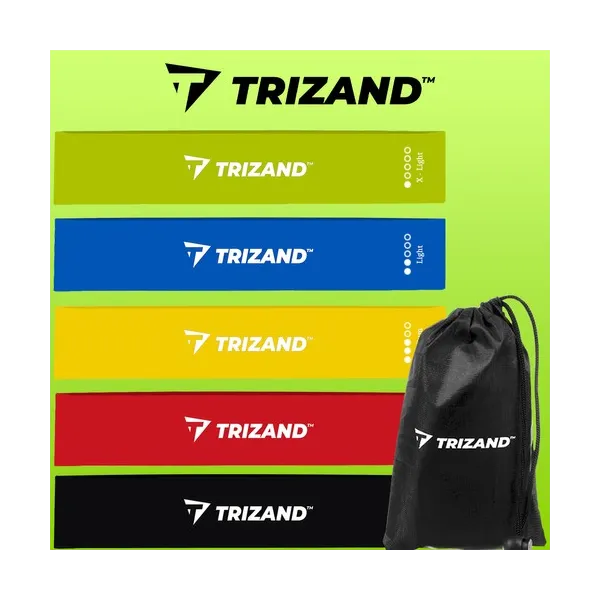 Exercise band set - 5pcs Trizand 21955