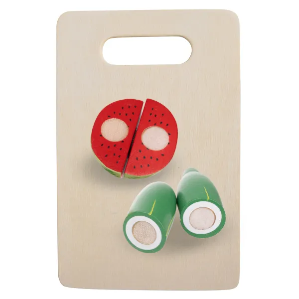 Vegetables wooden chopping board 21942