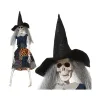 Halloween Decorations Witch Skeleton 47 cm