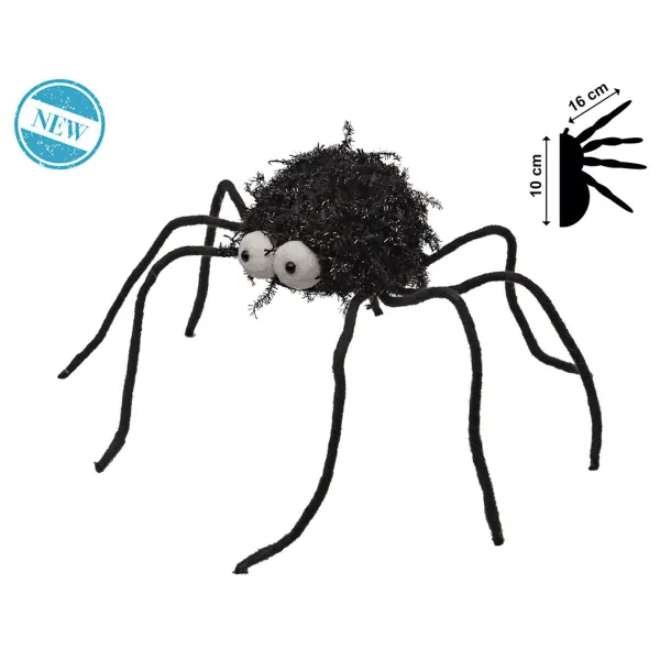 Helovīna Dekorācijas Zirneklis 43 cm