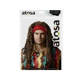 Peruukki Ruskea Hippie