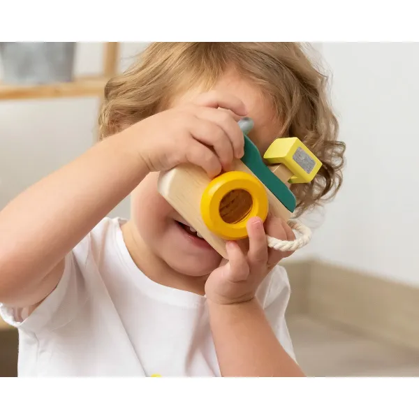 Wooden Game Photo camera