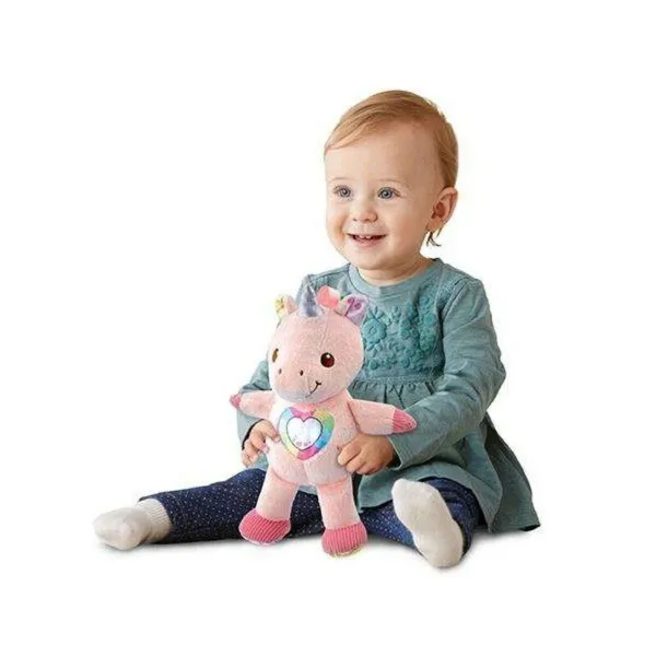 Pehmolelu äänellä Unicorn Vtech (ES) (20 x 28 x 12 cm)