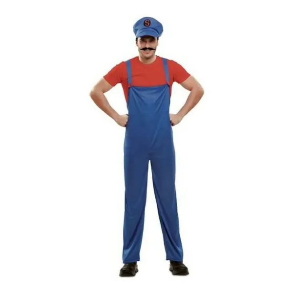 Aikuisten asut Super Plumber My Other Me Punainen M/L