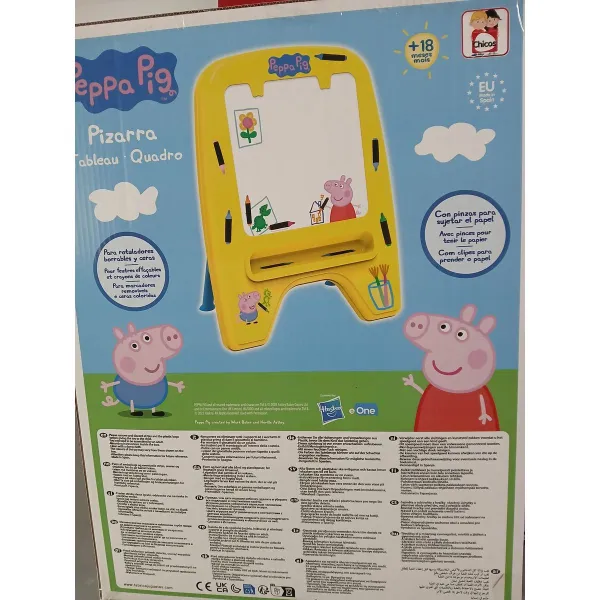 Burvju Tāfele Peppa Pig 52199 Dzeltens 59 x 33 x 75 cm (59 x 33 x 75 cm)