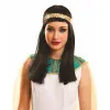 Pitkätukkainen peruukki Egyptiläinen nainen