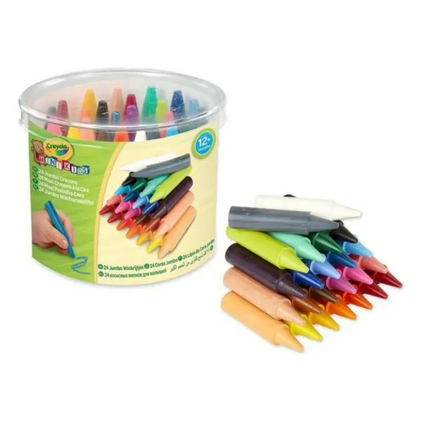 Väriliidut Crayola 2.0784 Pestävä (24 pcs)