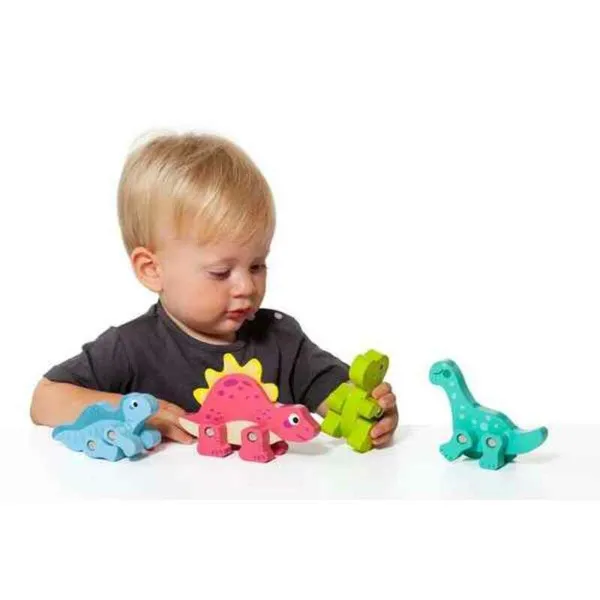 Set of Dinosaurs Moltó 21295 4 Pieces