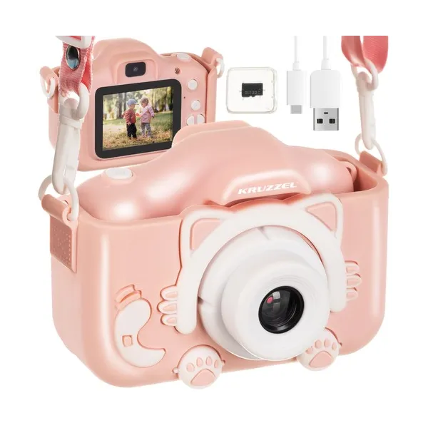 Digital camera pink Kruzzel AC22296