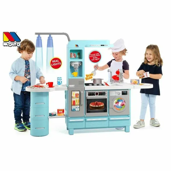 Rotaļlietu Virtuve Moltó Gourmet Kitchen Krāns 113 x 15 x 36 cm