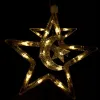 Christmas light curtain Springos CL4013, 138 light diodes.