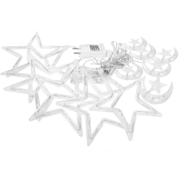 Christmas light curtain Springos CL4013, 138 light diodes.